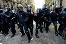 Confrontos em Barcelona