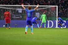 Portugal e Holanda defrontaram-se esta segunda-feira na Suíça	