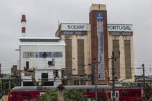 Fábrica da Solvay na Póvoa de Santa Iria