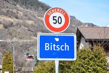 A aldeia de Bitsche, na Suíça
