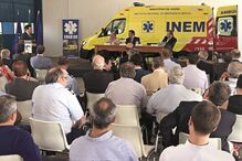 Novas ambulâncias de socorro