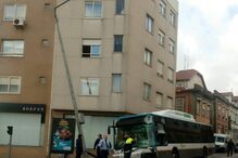 Autocarro envolvido em colisão no Porto