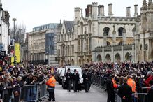 O funeral do físico realiza-se este sábado em Cambridge 