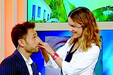 João Paulo Rodrigues com a namorada