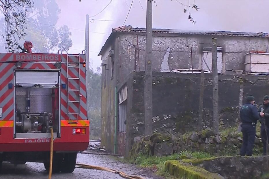 arouca, incendio 