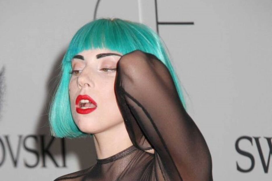 Lady Gaga nunca passa despercebida e aqui é fácil perceber porquê