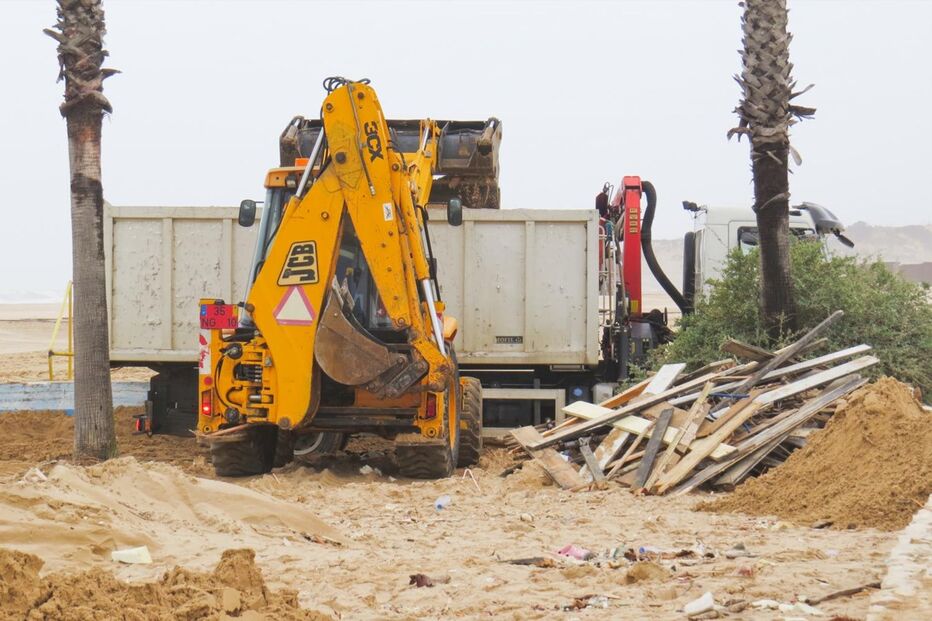Mau tempo fez estragos avultados em Portimão