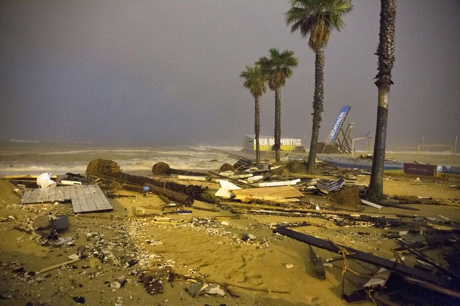 Mau tempo fez estragos avultados em Portimão