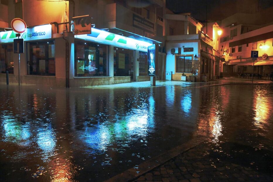 Mau tempo fez estragos avultados em Portimão