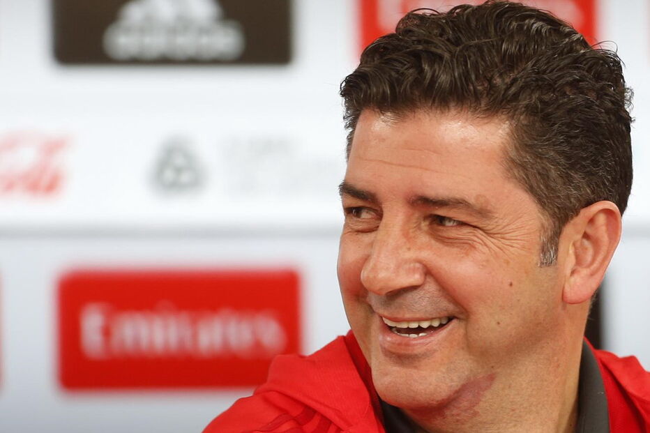 Rui Vitória, treinador do Benfica