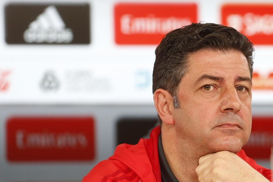 Rui Vitória, treinador do Benfica