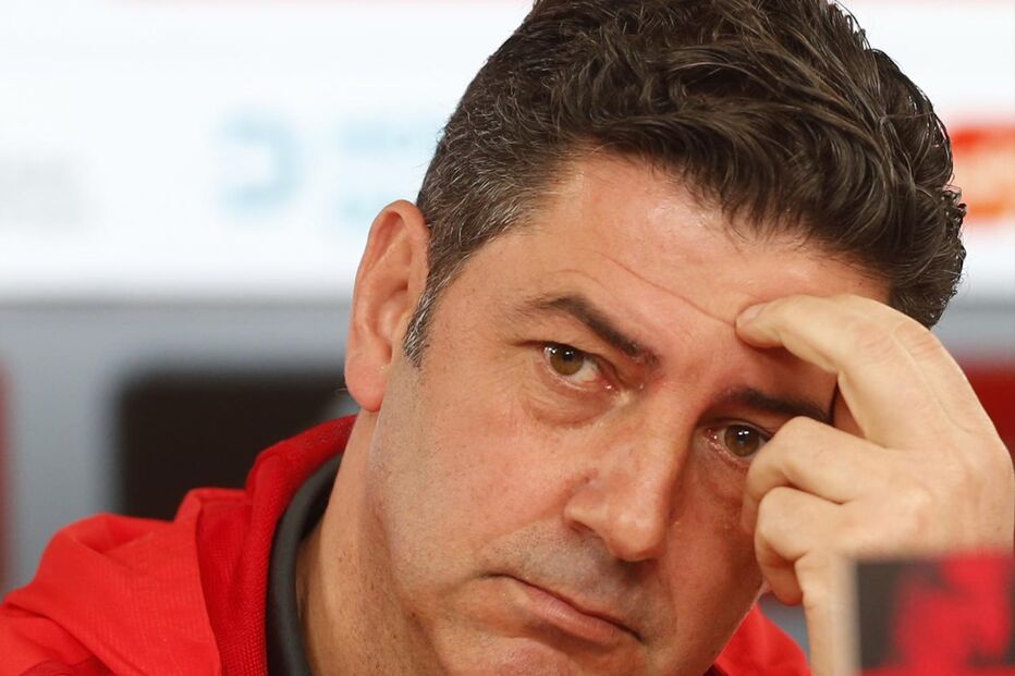 Rui Vitória, treinador do Benfica