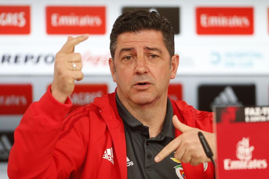 Rui Vitória, treinador do Benfica