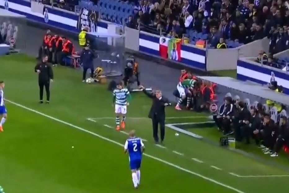 Dois maqueiros expulsos no Dragão após confusão com Coentrão