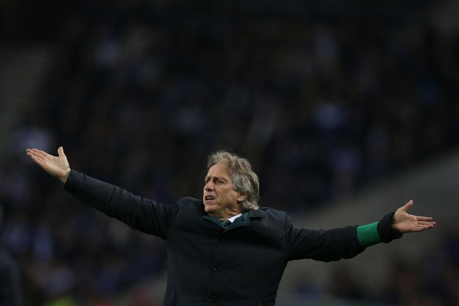 Jorge Jesus no FC Porto-Sporting
