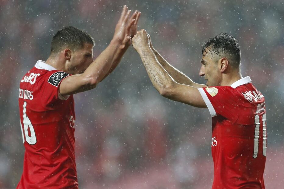 As melhores imagens do Benfica-Marítimo