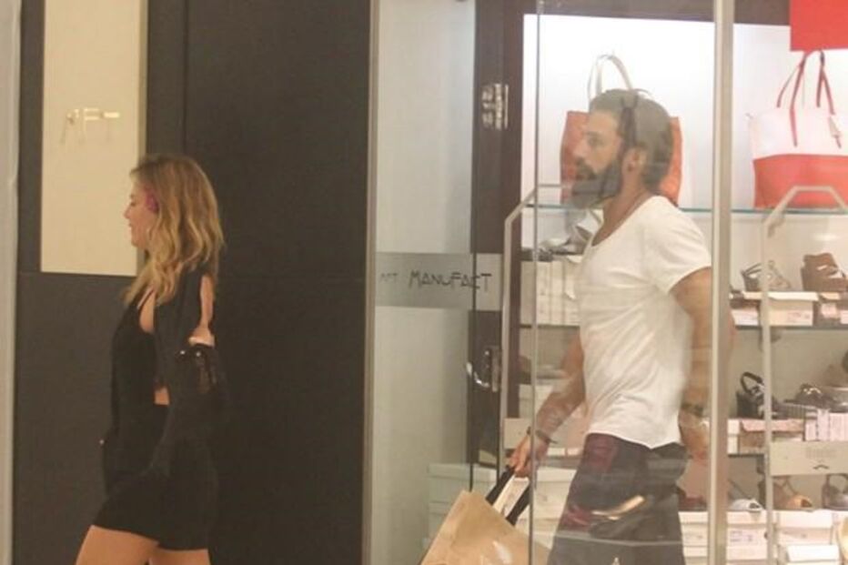 Fidalgo e Oceana às compras no Rio