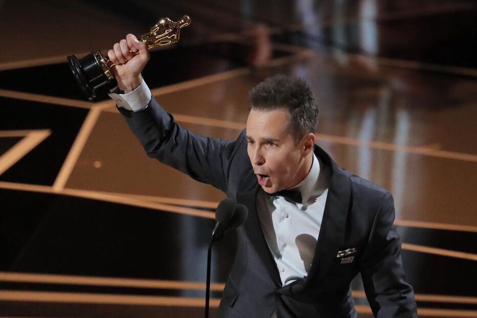 Sam Rockwell venceu 