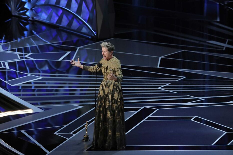 Frances McDormand é a grande vencedora do Óscar de 