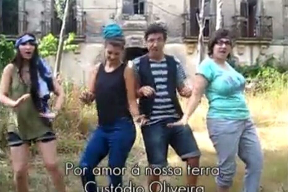 Claudia Pascoal em vídeo familiar das Autárquicas de 2013