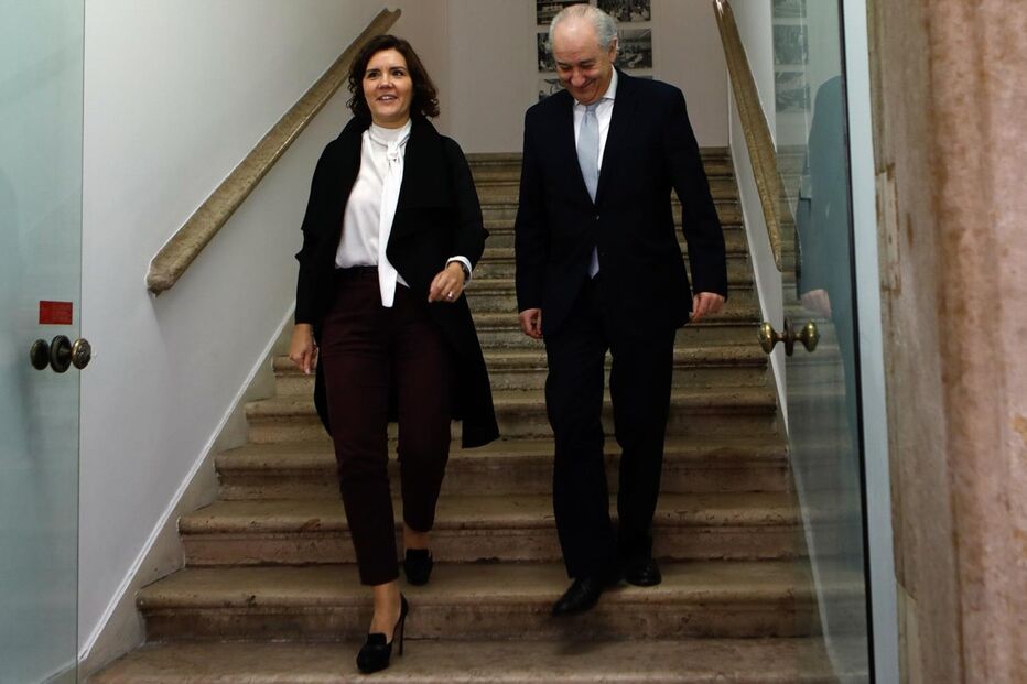 Rui Rio e Assunção Cristas reuniram-se a 1 de março de 2018 na sede do CDS