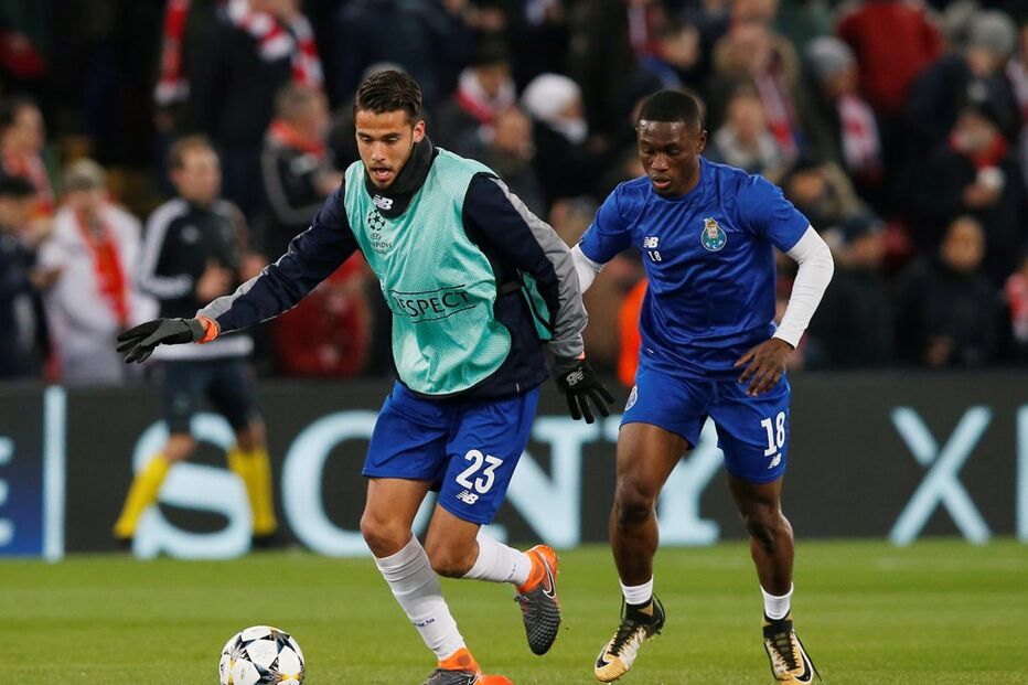 Preparativos para o jogo entre Liverpool e FC Porto