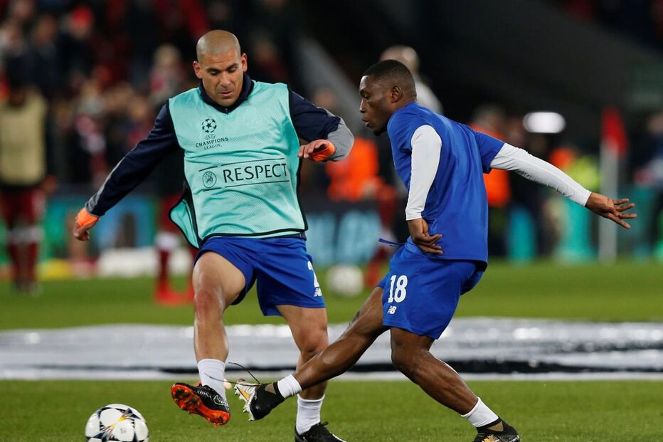 Preparativos para o jogo entre Liverpool e FC Porto
