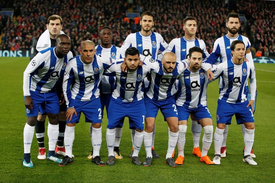 O onze do FC Porto em Anfield