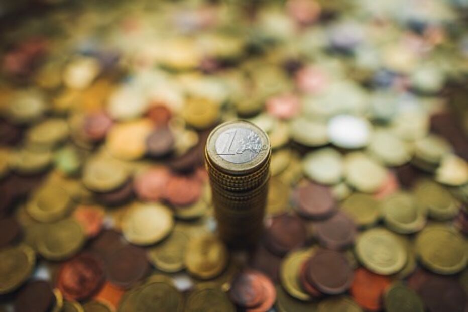 Dinheiro, euro, moedas