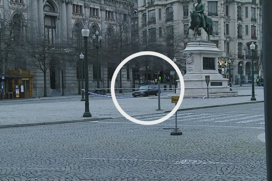 Aliados cortados devido a carro suspeito