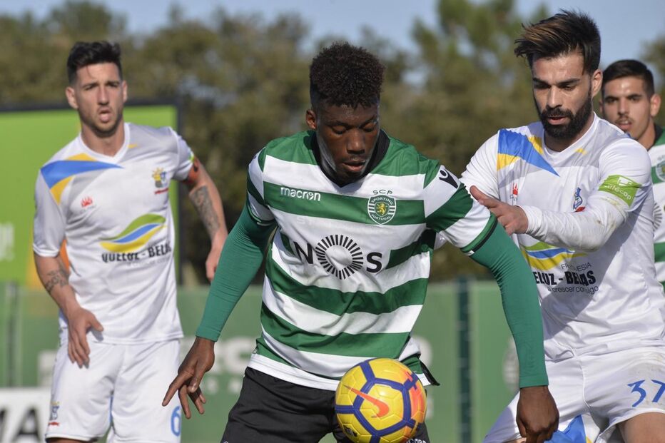 Ronaldo Tavares, ao serviço da equipa B do Sporting