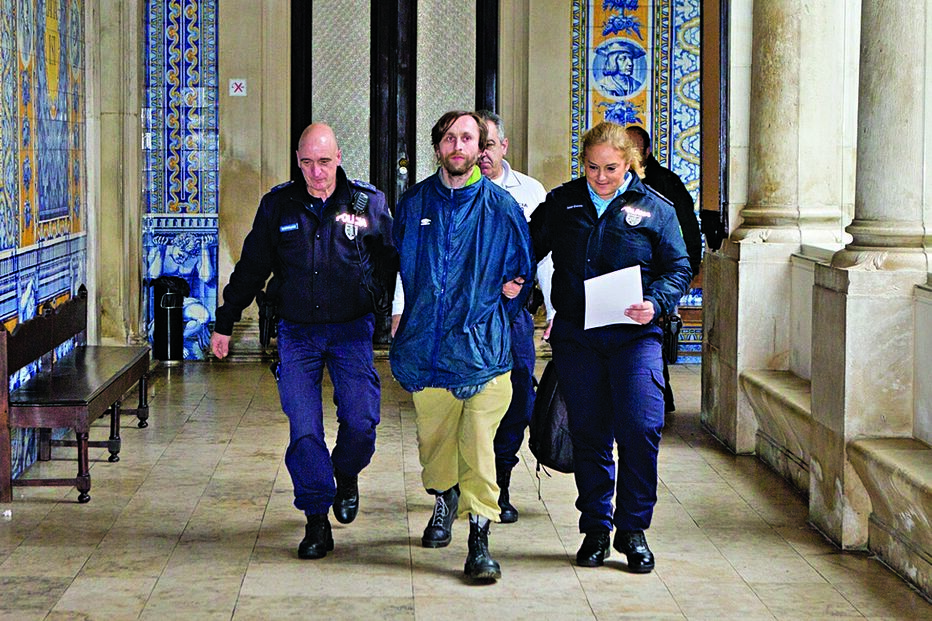 Colin Gloster, irlandês de 37 anos, vai receber tratamento psiquiátrico, como detido, por ordem do Tribunal de Coimbra