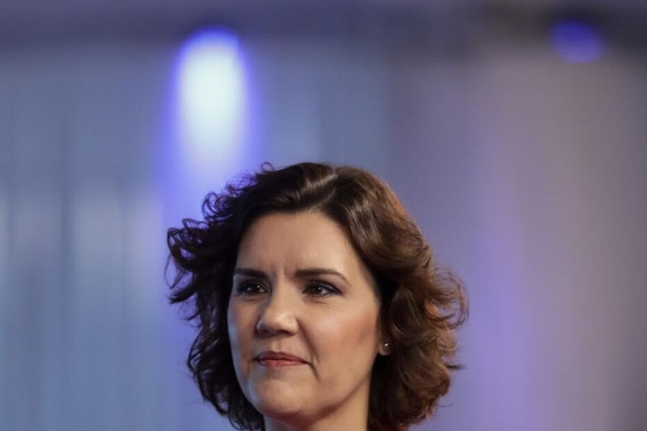 Assunção Cristas no congresso do CDS-PP