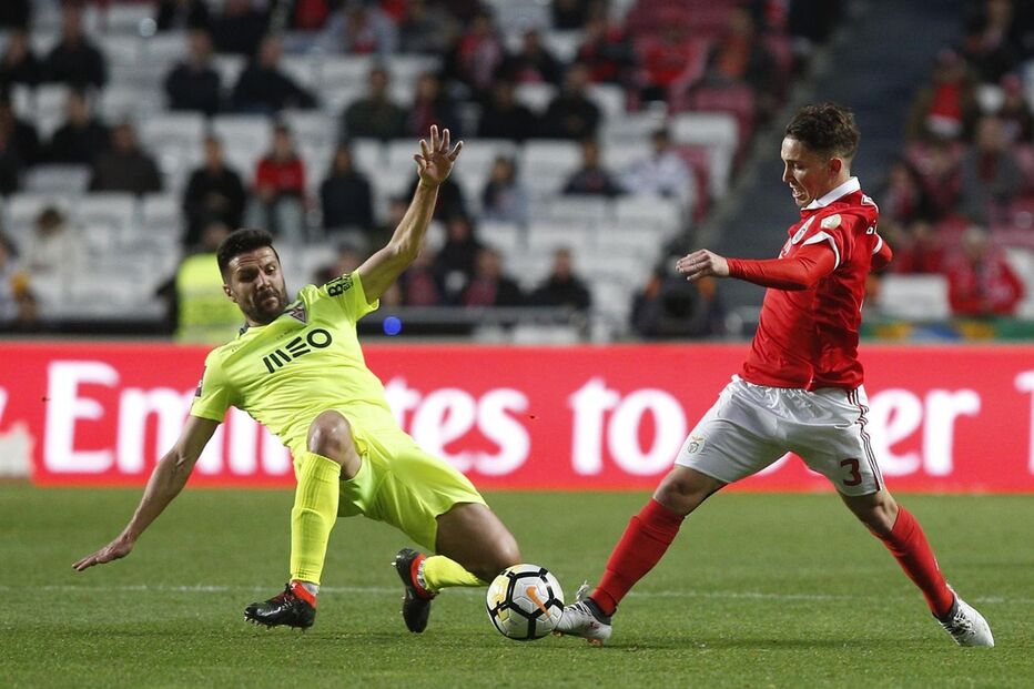 Benfica e Desportivo das Aves jogaram este sábado no Estádio da Luz	