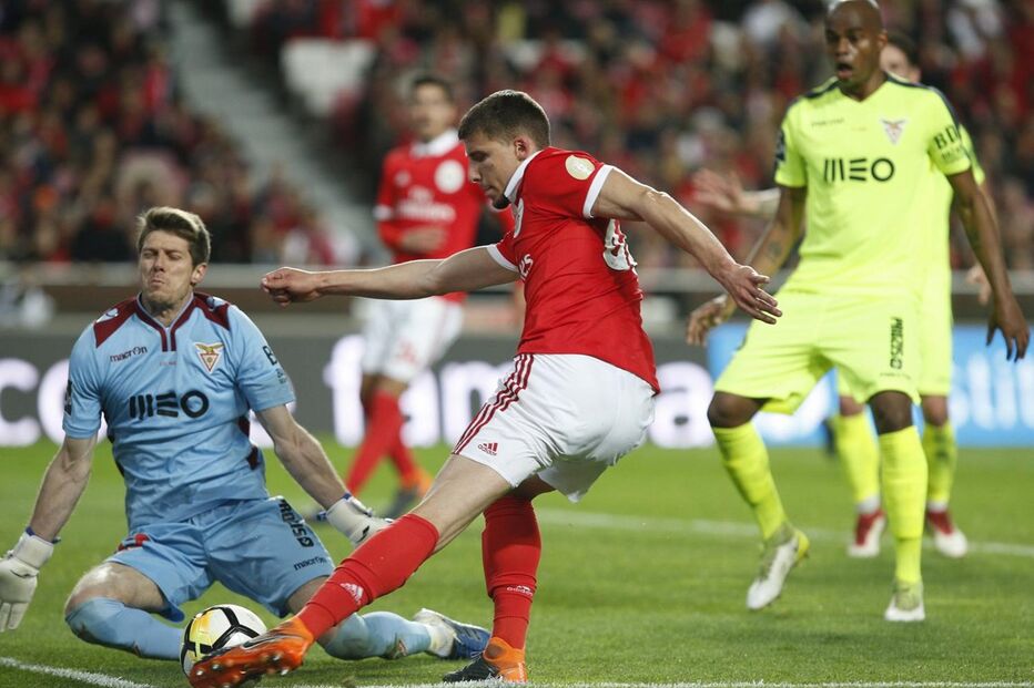 Benfica e Desportivo das Aves jogaram este sábado no Estádio da Luz	