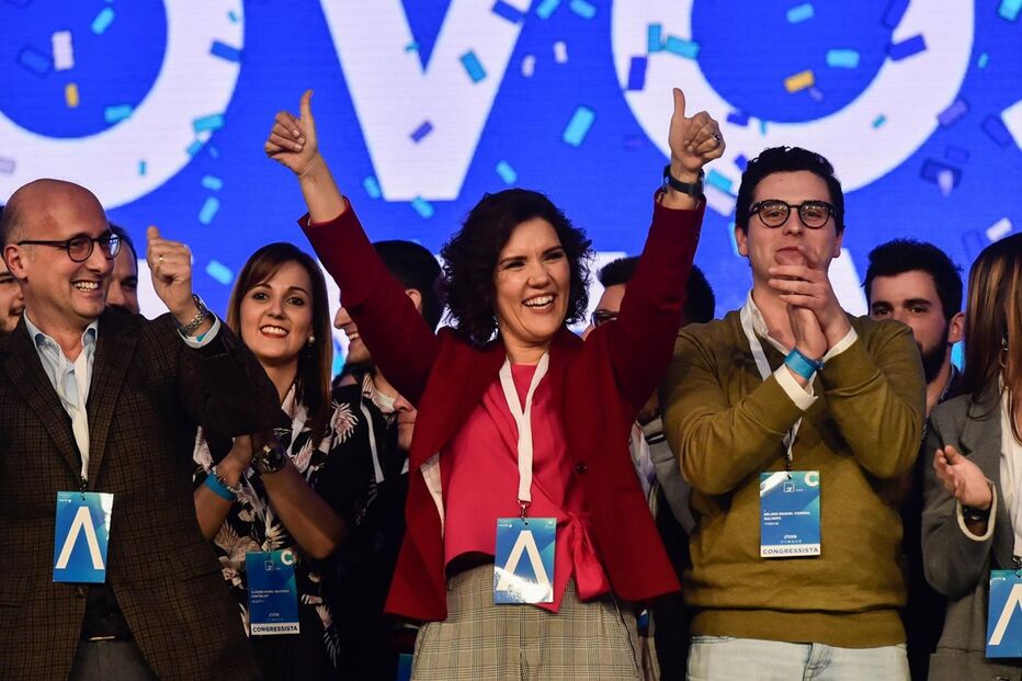 Assunção Cristas no 27.º congresso do CDP-PP