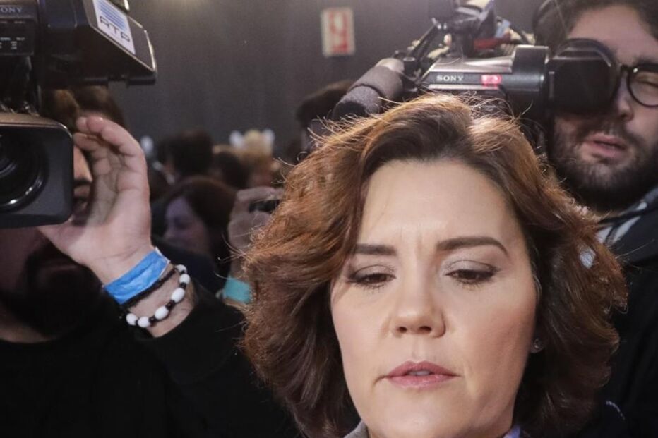 Assunção Cristas no congresso do CDS-PP