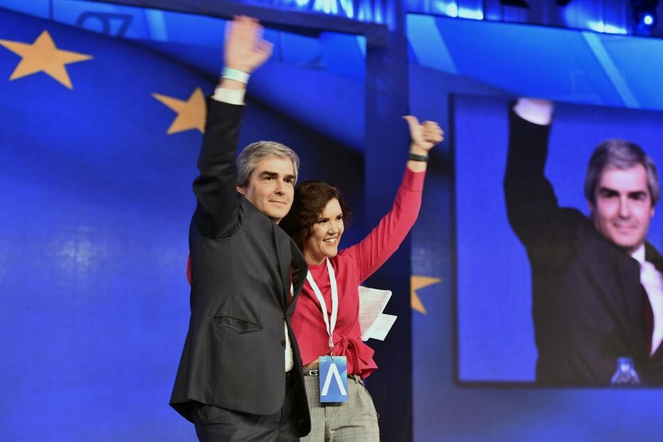 Cristas com Nuno Melo, cabeça de Lista do CDS ao Parlamento Europeu