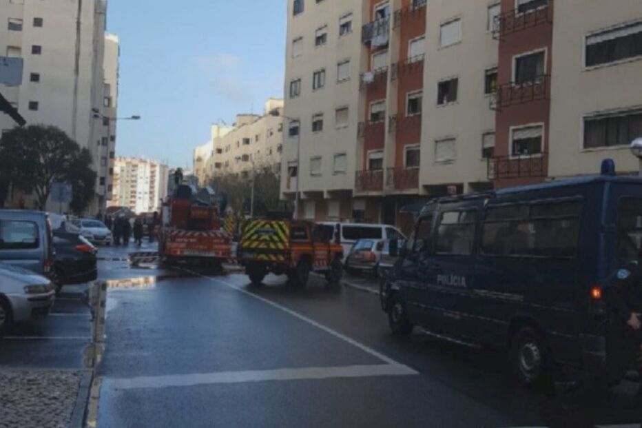 Fuga de gás em Sintra