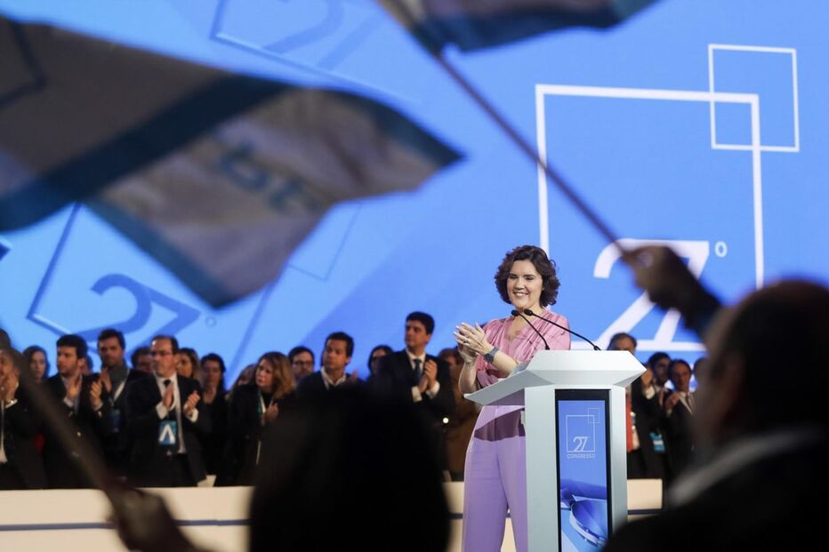 Assunção Cristas perdeu cerca de seis pontos percentuais face a 2016, mas foi reeleita com quase 90% dos votos