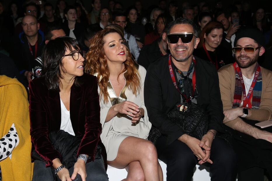 Inês Herédia e Gabriela Sobral apaixonadas na ModaLisboa