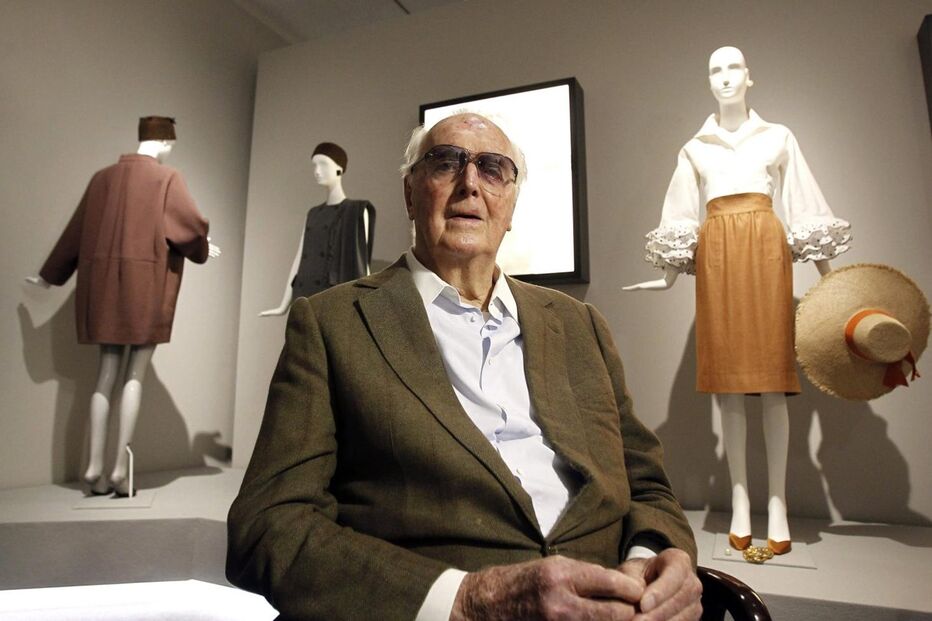 Estilista francês Hubert de Givenchy