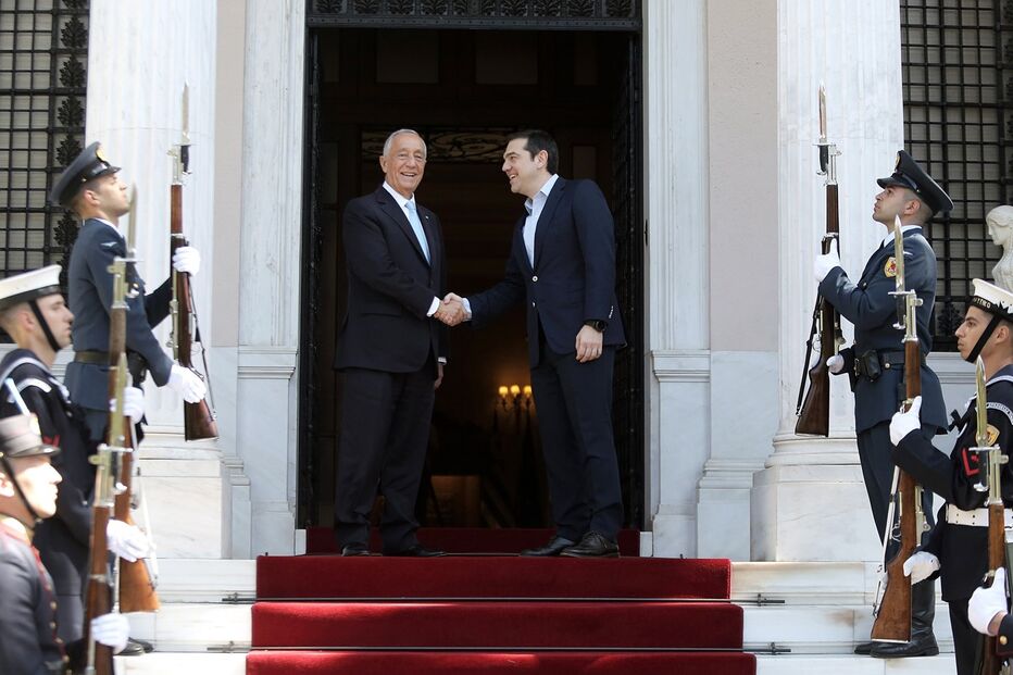 Marcelo Rebelo de Sousa, Grécia, presidente, Tsipras, Portugal, visita de estado
