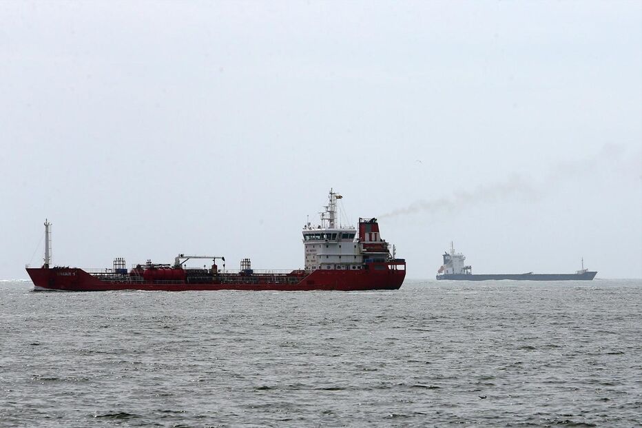 Navio Betanzos encalhado em Lisboa