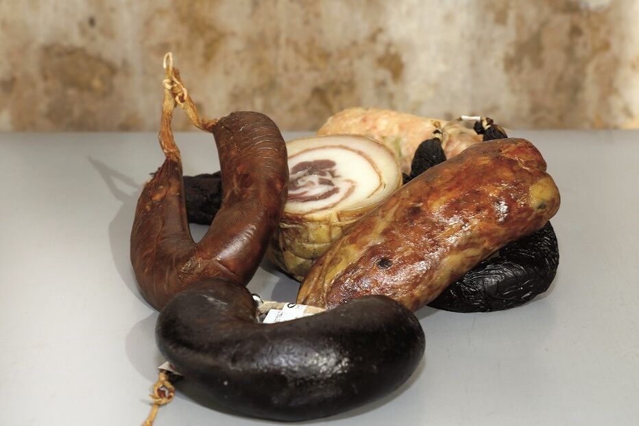 enchidos, porco, lojas, charcutaria