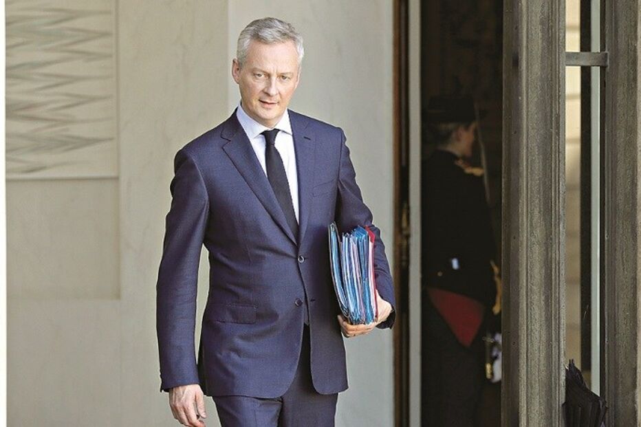 O ministro francês da Economia e das Finanças, Bruno Le Maire