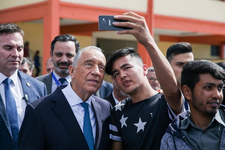 Marcelo visita campo de refugiados na Grécia