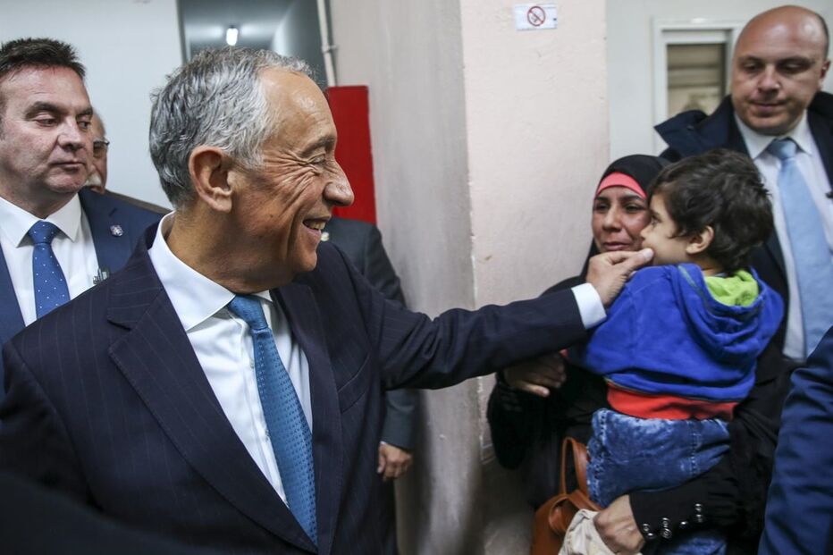 Marcelo visita campo de refugiados na Grécia