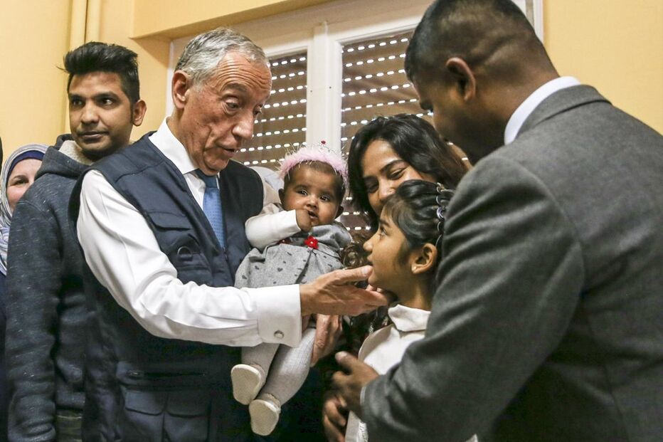 Marcelo visita campo de refugiados na Grécia