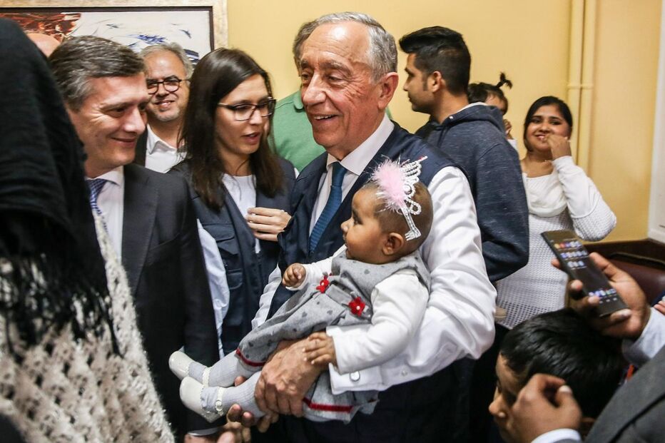 Marcelo visita campo de refugiados na Grécia